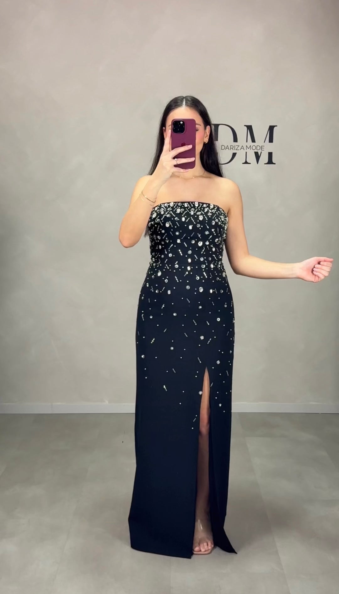 Maya Abendkleid Schwarz