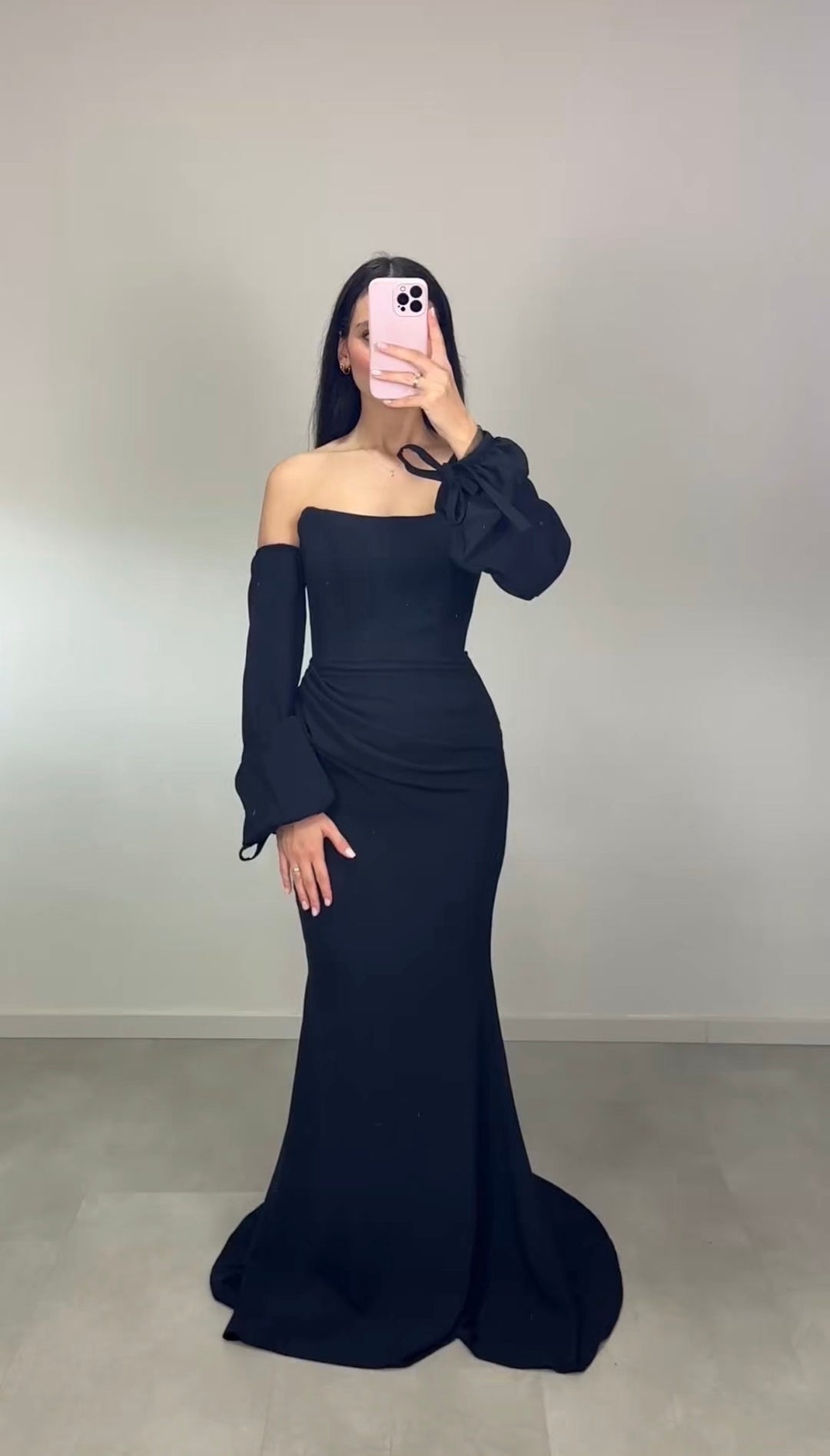 Viyan Abendkleid Schwarz