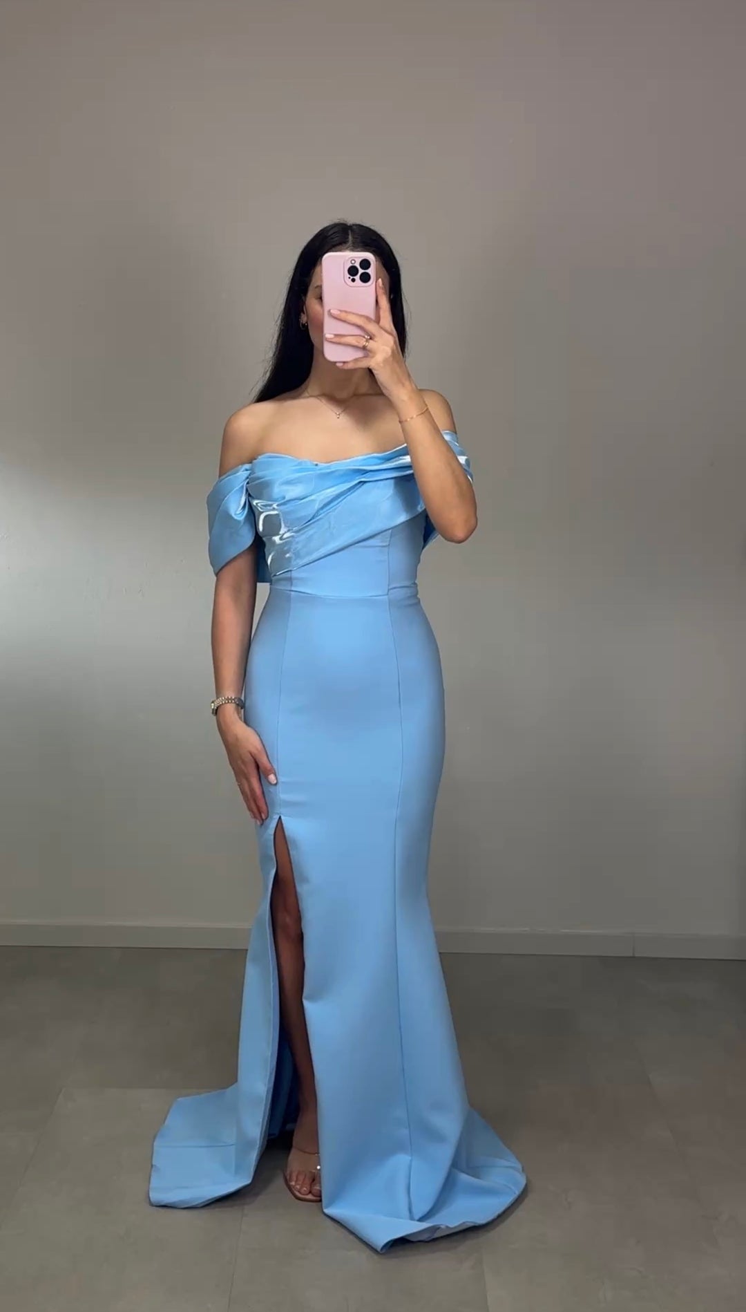 Liyana Abendkleid Babyblau