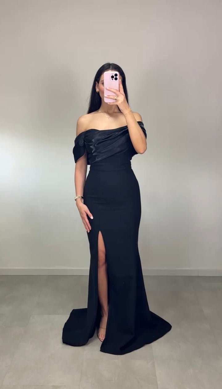 Liyana Abendkleid Schwarz