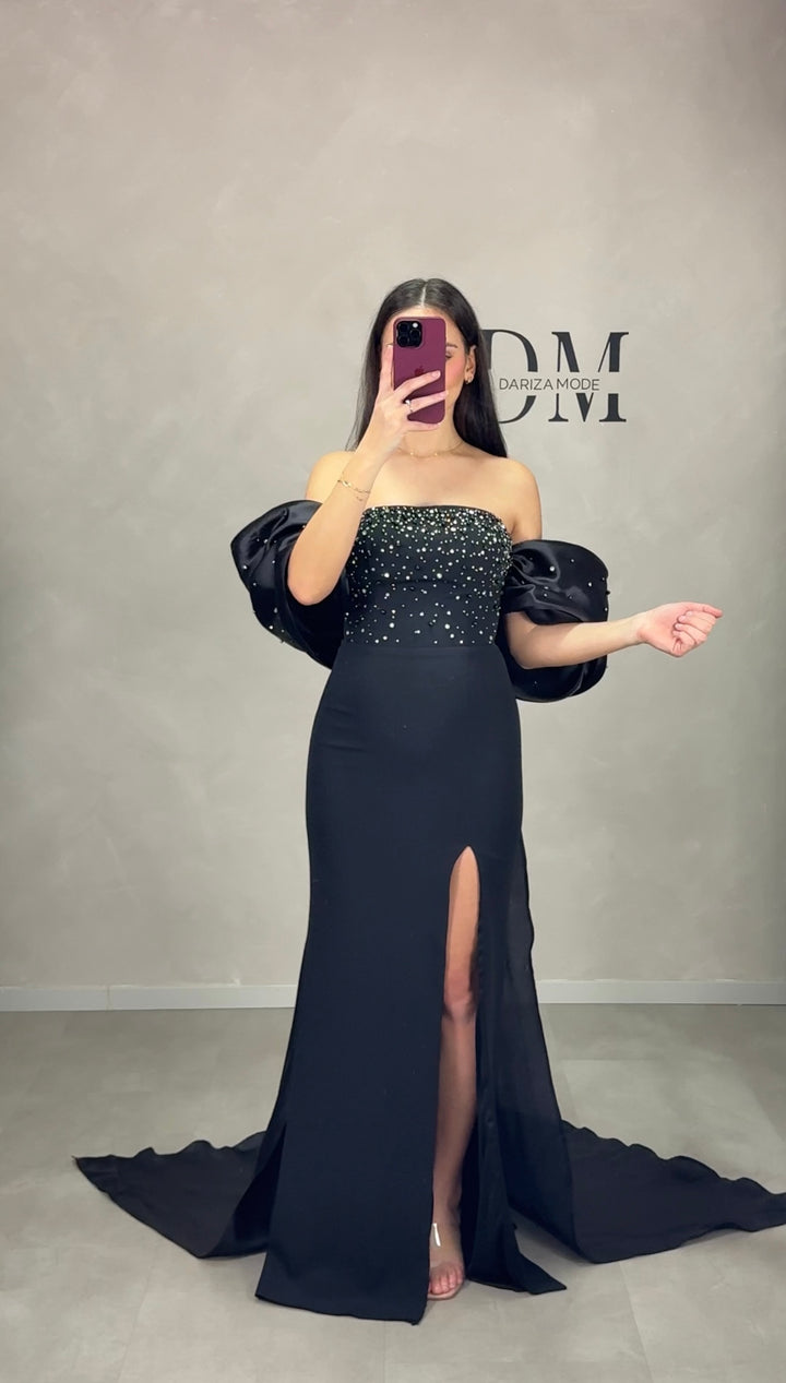 Irem Abendkleid Schwarz