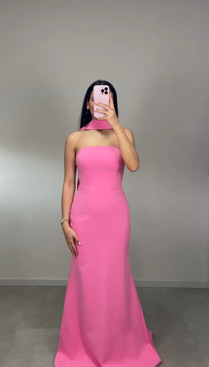 Arven Abendkleid Pink