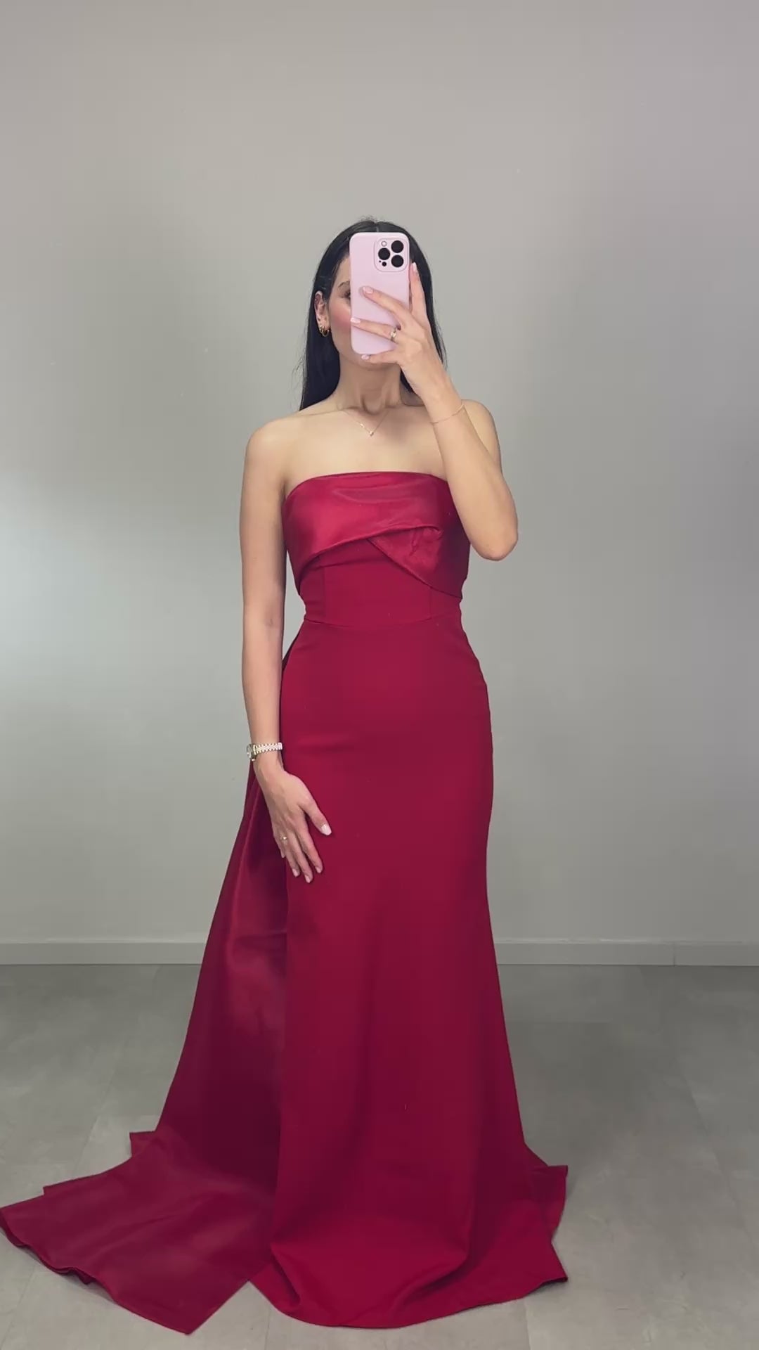 Mina Abendkleid Rot