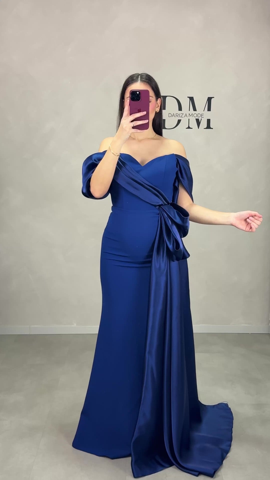 Lena Abendkleid Blau