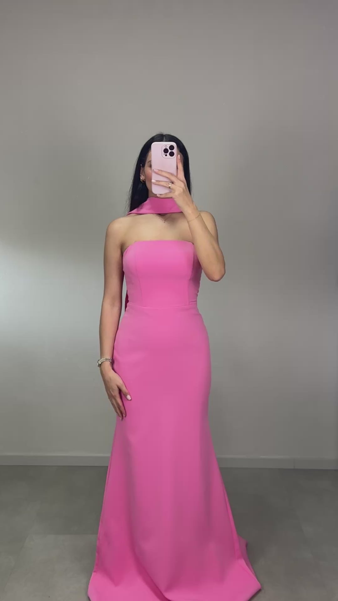Arven Abendkleid Pink
