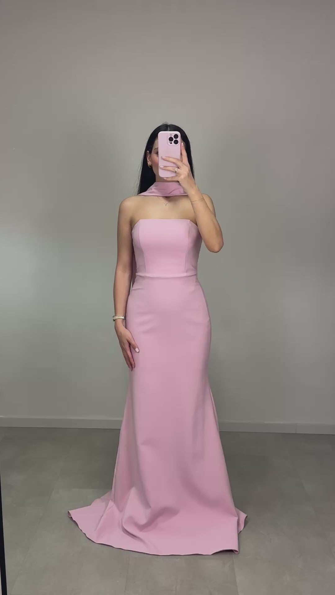 Arven Abendkleid Rosa